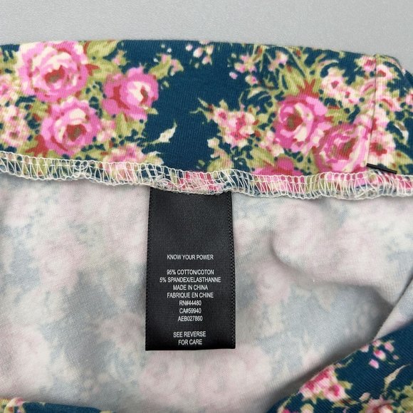 AFRM Floral Biker Shorts Size XS 24W New NWOT AEB027860 - Picture 4 of 7